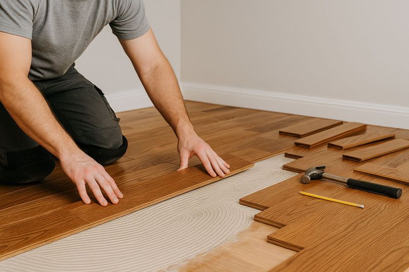 Image dipicting Hardwood Flooring Installation